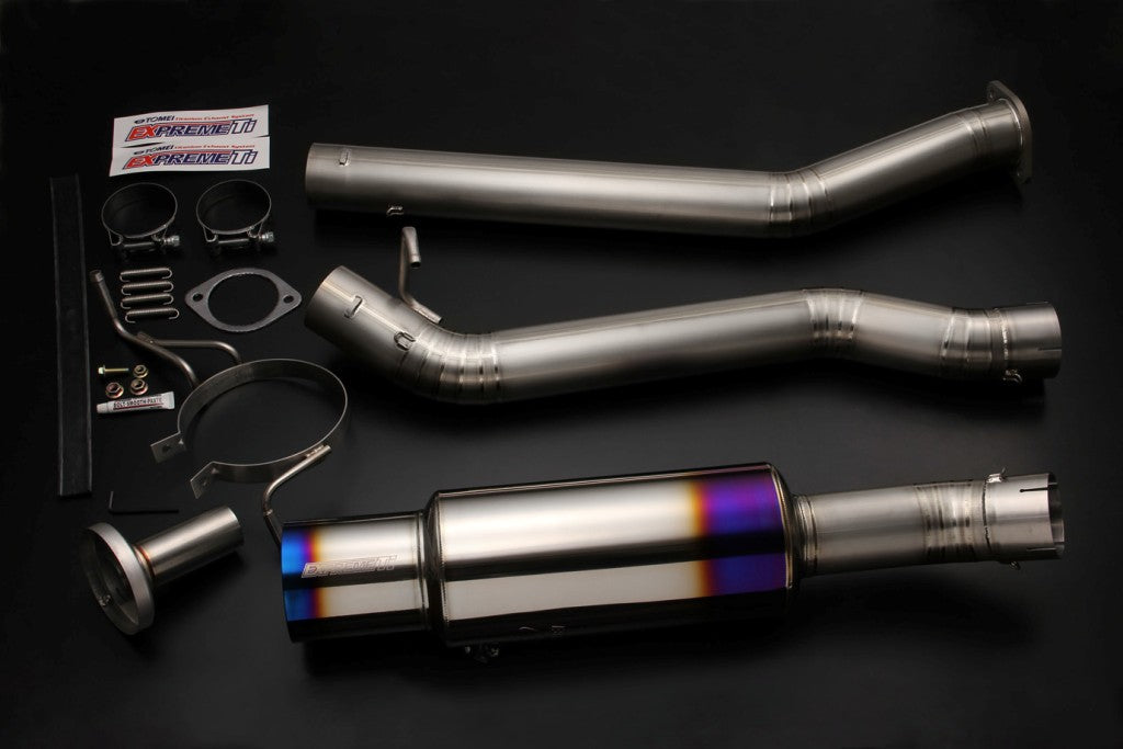 TOMEI EXPREME Ti Titanium Muffler - The Ultimate Upgrade for S15 SR20DET!