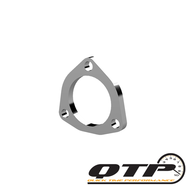 QTP 2.50 3-Bolt High-Performance Exhaust Flange