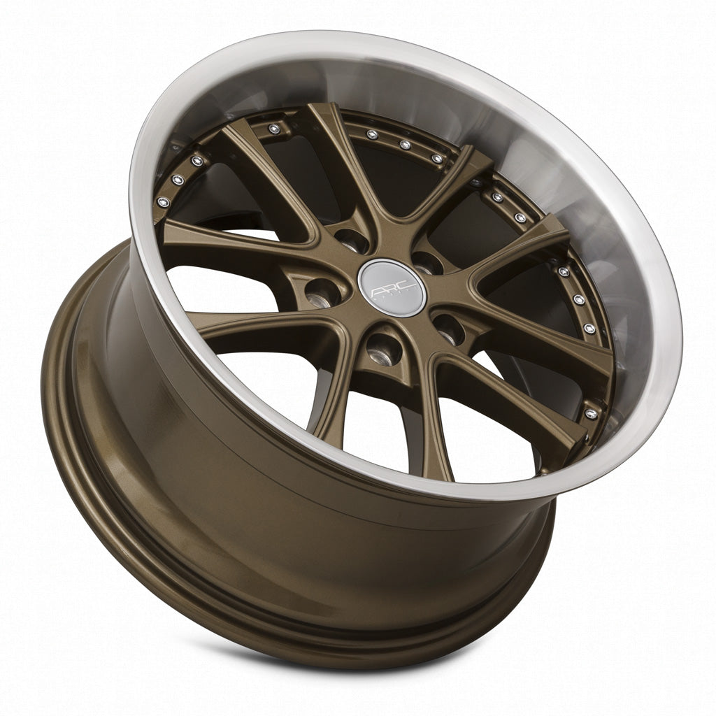 Stunning Vors AR5 Bronze Wheels - 17x9, 5x112 (Custom Drill), ET30, 73.1