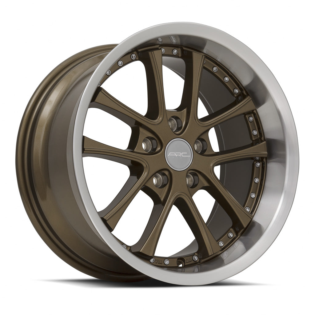 Stunning Vors AR5 Bronze Wheels - 17x9, 5x112 (Custom Drill), ET30, 73.1