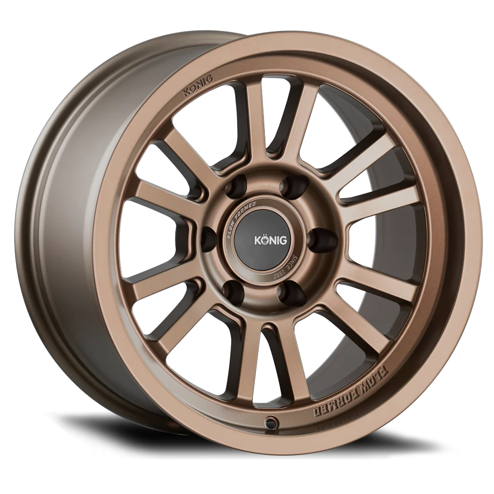 KONIG HT1 Wheels - 18x9, Satin Bronze Finish, High Performance!