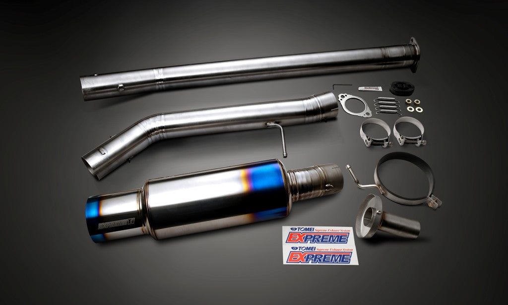 TOMEI EXPREME Ti Titanium Muffler - The Ultimate Upgrade for Hyundai Genesis Coupe 200 Turbo!