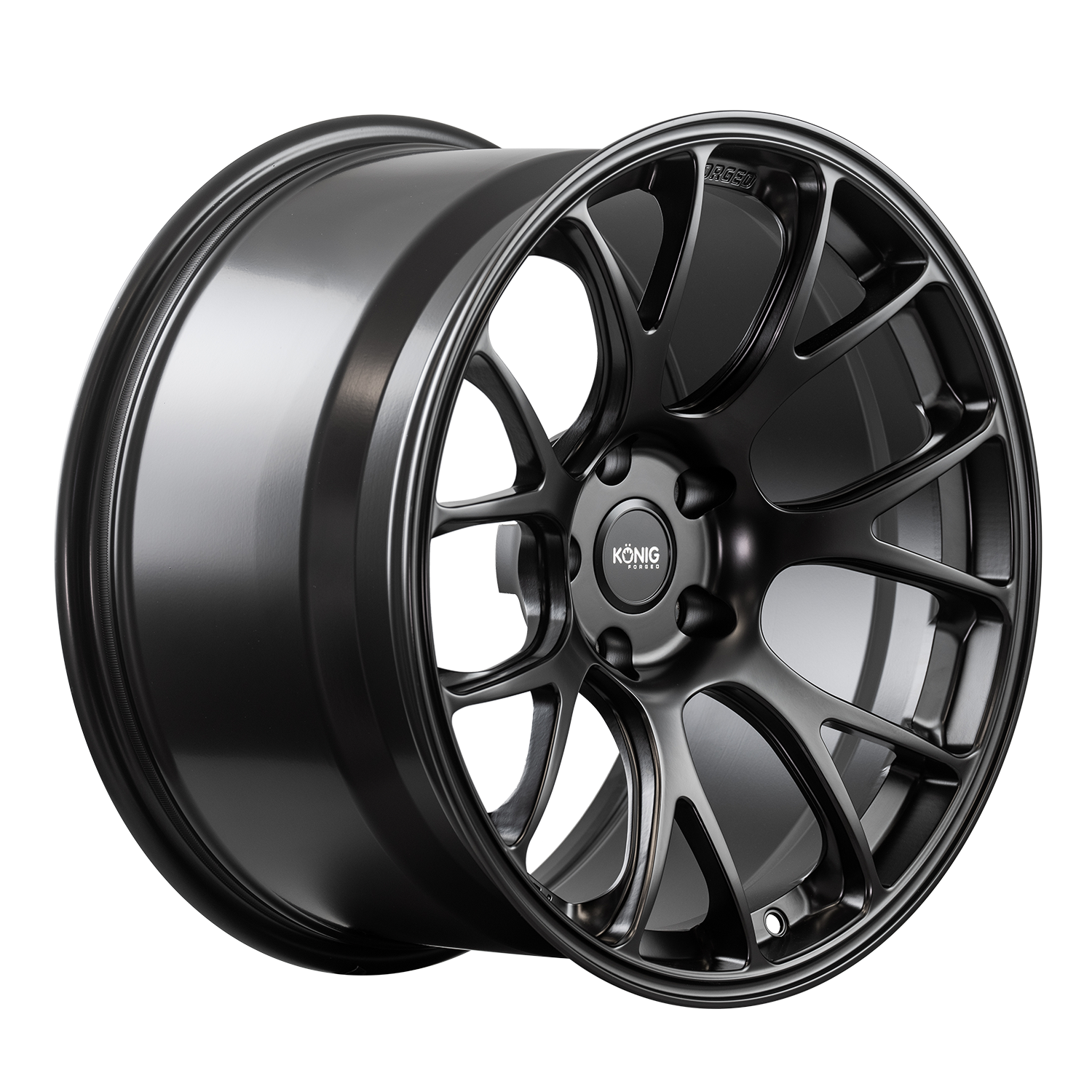 KONIG FORGED F1M 18x10 5x120 ET25 72.56 Satin Black