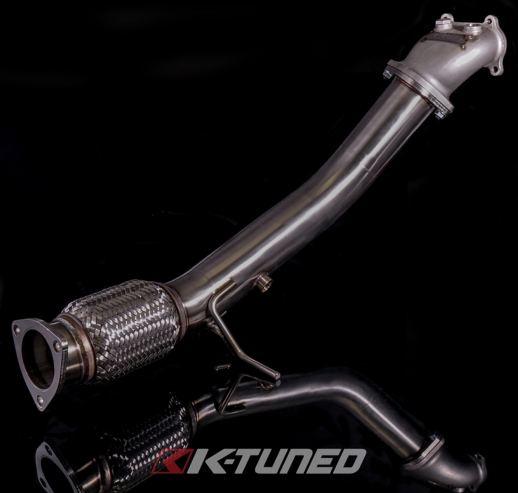K-Tuned Civic Si Downpipe (2012 - 2015) Header - Stainless Steel (Discontinued)