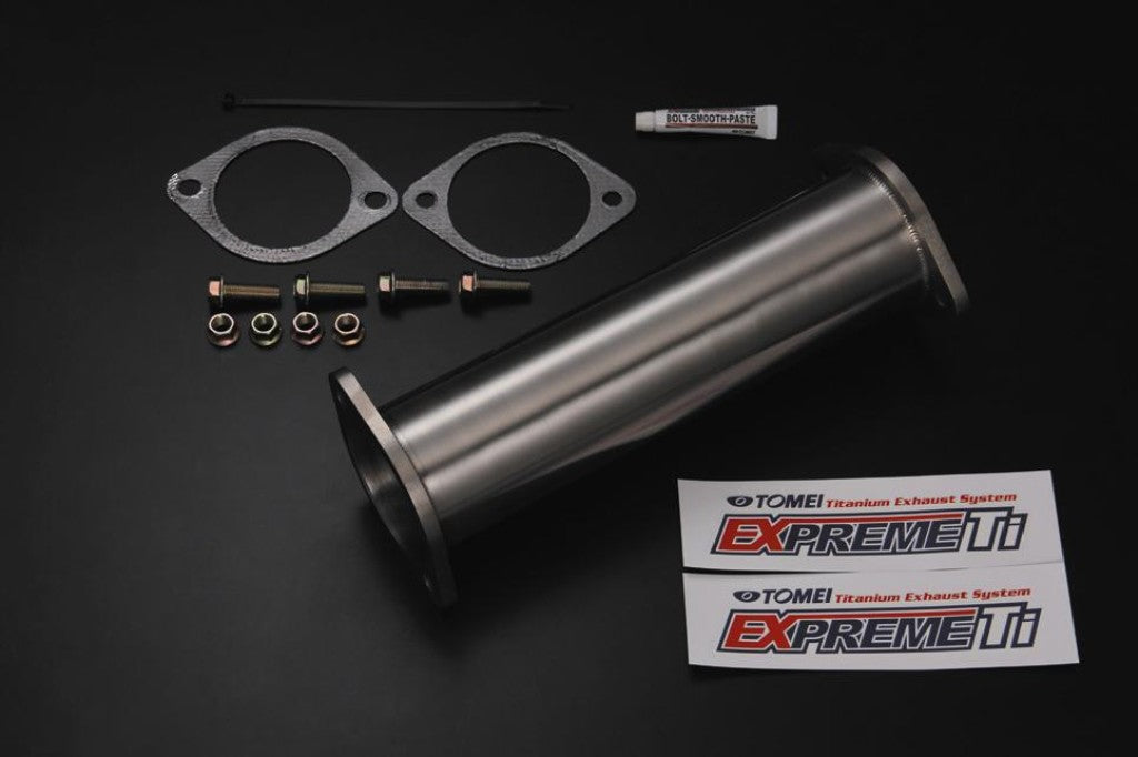 TOMEI EXPREME Ti Titanium Cat Straight Pipe for Nissan Type-A - The Ultimate Performance Upgrade!