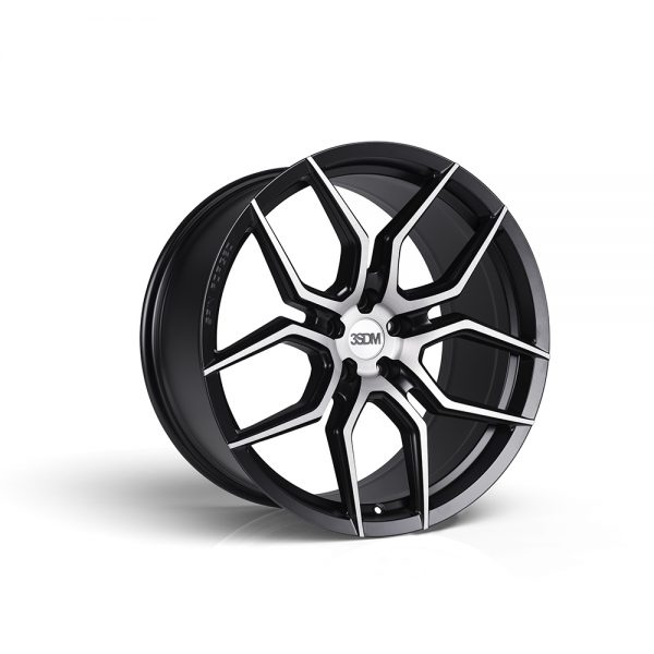 Stunning 3SDM 0.50SF Wheels - 20x12, 5x130 ET52, 71.6 Matt Black Brushed Face